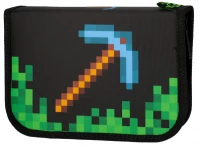 5. Starpak Piórnik Dwuklapkowy z Wyposażeniem Pixel Game Kilof 485869