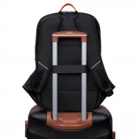 12. R-Bag Plecak Męski na Laptopa 15" z USB Kick Black Z091