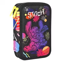 2. CoolPack Jerry Zestaw Szkolny Stitch 3el Plecak Black F029886 + Piórnik F066886 + Worek F054886