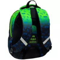 5. AstraBag Plecak Szkolny AB300 Ombre Football 502026053