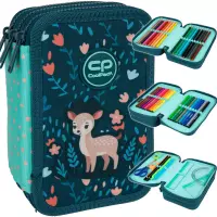 5. CoolPack Jumper 3 Piórnik Trzykomorowy Z Wyposażeniem Deer F067962