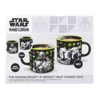 5. Kubek Termoaktywny Gwiezdne Wojny - Mandalorianin i Grogu
