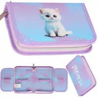 1. Starpak Piórnik Dwuklapkowy Bez Wyposażenia Cute Kitty 576207