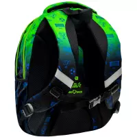 5. AstraBag Plecak Szkolny AB330 Ombre Football 502026052