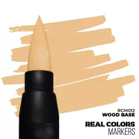 1. AK Interactive: Real Colors Markers - RCM012 - Wood Base