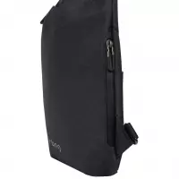 6. R-Bag Plecak Męski na Ramię z USB Switch Black Z141