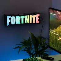 7. Fortnite Lampka Logo Z Pilotem Zdalnego Sterowania