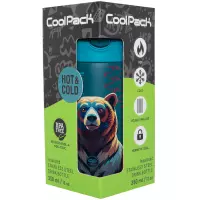 3. CoolPack Bono Bidon Metalowy 350ml Bear Z10968