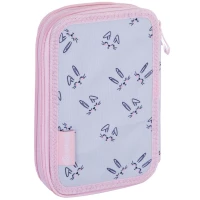 5. AstraBag Piórnik AC2 Dwukomorowy bez Wyposażenia Honeybunny 503023027