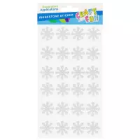 1. Craft With Fun Ozdoba Dekoracyjna Samoprzylepna Śnieżki Perłowe 595847