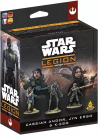 1. Star Wars Legion 2.0: Cassian Andor, Jyn Erso & K-2SO