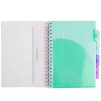 2. CoolPack Kołozeszyt Tie Dye B5 100 Kartek Kratka 93785CP