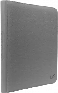 1. Ultra Pro: Patchcraft - Zippered 9-Pocket PRO-Binder - Album na Karty - Gray
