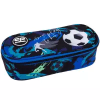 1. Coolpack Campus Piórnik Tuba Usztywniona z Organizerem Football Navy F062967