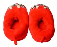 5. Kapcie Warhammer 40000: - Red Squig (One Size)