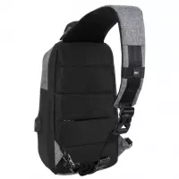 3. R-Bag Plecak Męski na Ramię z USB Magne Grey Z042