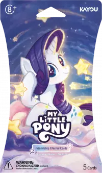 1. My Little Pony: Frendship Eternal Cards - Rainbow Edition - Gold Blister - 1 szt.