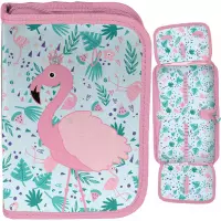 4. Paso Piórnik Dwuklapkowy bez Wyposażenia Flaming PP26FL-P001BW