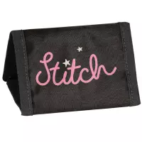 4. Paso Portfel Stitch Black DS26YY-002