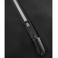 13. R-Bag Plecak Męski na Laptopa 14" z USB Ridge Black Z281