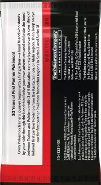 6. Pokemon TCG: First Partner - Illustration Collection - Series 1