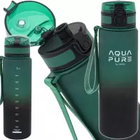 4. Astra Aqua Pure Bidon 600ml Zielono-Czarny 511025021