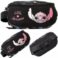 1. Paso Saszetka na Pasek Nerka Stitch Black DS26YY-510