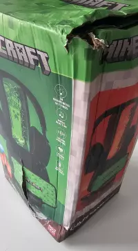 4. OUTLET Stojak na Słuchawki Z Podświetleniem RGB + Pilot Zdalnego Sterowania Minecraft