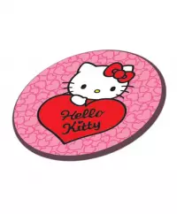 3. Zestaw Prezentowy Hello Kitty: kubek + Podkładka + Brelok