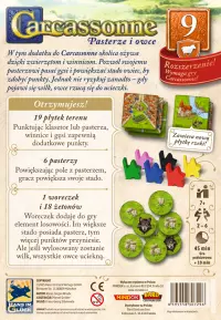 2. Carcassonne 9 Pasterze i Owce Edycja 3