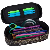 2. Coolpack Campus Piórnik Tuba Usztywniona z Organizerem Orange Dot F062980