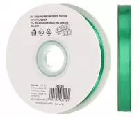 1. Craft With Fun Wstążka Dekoracyjna 6mm/25m Zielona 599298
