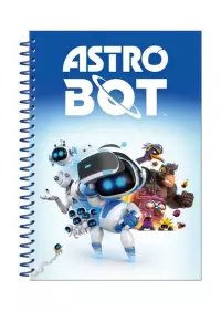 1. Zestaw: Kołonotatnik A5 + Zestaw Naklejek Astro Bot
