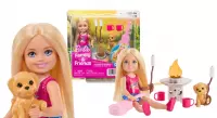 2. Mattel Barbie Chelsea Biwakowa Przygoda Lalka I Akcesoria JJV61
