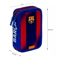 6. FC Barcelona Piórnik AC21 Dwukomorowy z Wyposażeniem Young 503026044