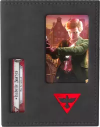 16. Gamegenic: Arkham Horror - Investigator Deck Tome - Pudełko na Karty - Survivor (Black-Red)