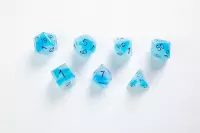 1. Gamegenic: Candy-like Series - RPG Dice Set - Kości do Gry - Blueberry