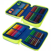 1. CoolPack Jumper 2 Piórnik Dwukomorowy Z Wyposażeniem Football 2T F066339