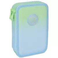 1. CoolPack Jumper 2 Piórnik Dwukomorowy Z Wyposażeniem Gradient Mojito F066755