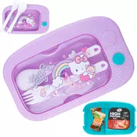 3. CoolPack Śniadaniówka Mil Hello Kitty Blue Pink - Pink 10845PTR
