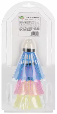 7. Mega Creative Lotki Do Badmintona Kolorowe 3szt 576960