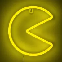 5. Lampka Neonowa Ścienna Pac-man