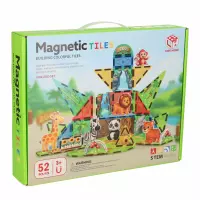 5. Mega Creative Klocki Magnetyczne Zoo 52el. 589650