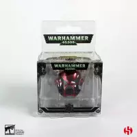 5. Brelok Metalowy Warhammer 40K Space Marine MKVII Helmet Blood Angels