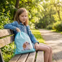 7. AstraBag Worek Szkolny Na Sznurkach AD1 Puppy Line 507026015