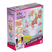 4. Mega Creative Zestaw Kreatywny Diamentowa Lampka 5D 595307