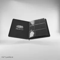 6. Gamegenic: Star Wars Unlimited Card Game - Zip-Up Album 18-Pocket - Black