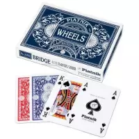 2. Piatnik  Karty Podwójne "Wheels"