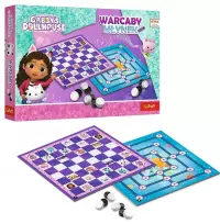 2. Trefl Warcaby i Młynek Gabby's Dollhouse