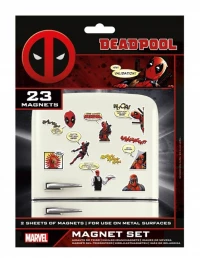 1. Zestaw Magnesów Deadpool 23 szt. 